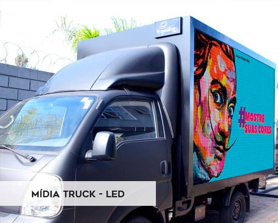 Mídia truck - led